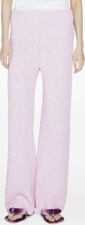 Isa Boulder Pantaloni Cableweave - Rosa
