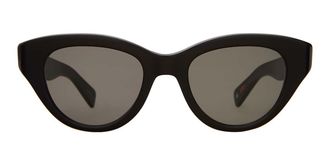 Garrett Leight DOTTIE SUN BIO-BK/SFGRY Womens Sunglasses Black Size 49