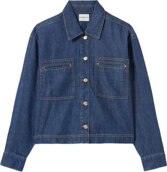 Claudie Pierlot Camicia denim oversize - Blu