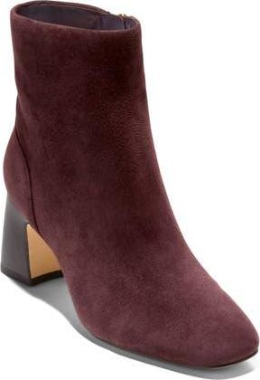Cole Haan Gemma Bootie in Madeira Brown Suede at Nordstrom Rack, Size 6.5