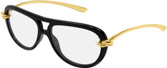 Bottega Veneta Bv 1418S Zonnebril - Dames - Brillen - Zwart - 58 MM - Accessoires