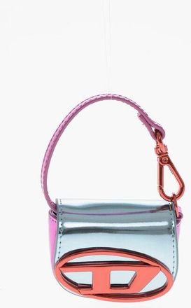 Diesel Mini Bag-Shaped Metallic Faux Leather Wallet size One Size