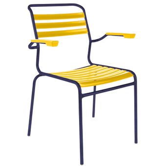 Schubiger M&ouml;bel L&auml;ttli-Stuhl S&auml;ntis mit Armlehnen