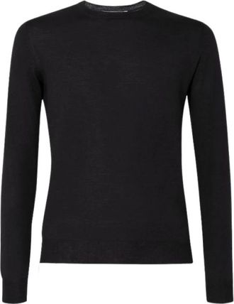 Fendi Trui H26 - Heren - Truien - Zwart - Maat: L Wol