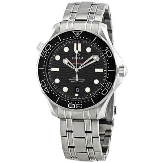Omega Pre-owned Omega Seamaster Black Dial Mens Watch 210.30.42.20.01.001