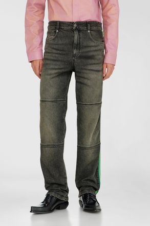 Diesel Regular Jeans Regular Waist D-Arbus, Black/Dark grey, Zip fly