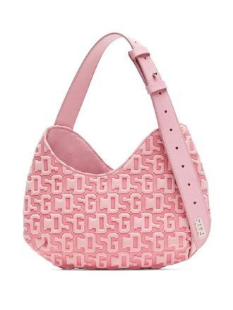 GCDS small Twist shoulder bag - Pink