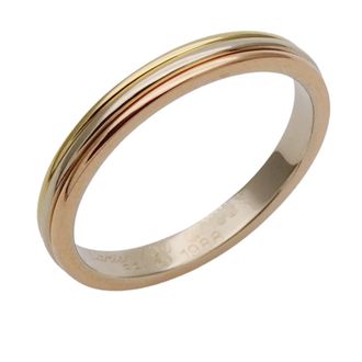 Cartier Pink Gold White Gold Yellow Gold Yellow Gold (18K) Pink Gold (18K) White Gold (18K) Band Ring (Pre-Owned)