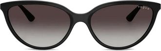 Vogue Eyewear Zonnebril met cat-eye montuur - Zwart