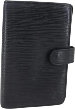 Louis Vuitton Pre-owned Accessories, female, Black, Size: ONE SIZE Pre-owned Leather home-office