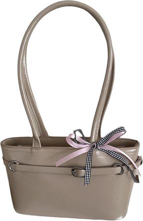 Generic Leather Fashion Womens Bag - Simple Version Shoulder Underarm Bag, High-Grade Texture Top-Handle Bag, Stylish Ladies Handbag for Daily & Casual Outfit