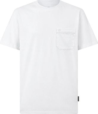 Philipp Plein T-shirt Ronde Hals Korte Mouw - Heren - T-shirts - Wit - M - Katoen - Tops