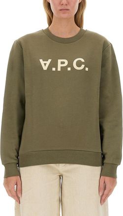 A.P.C. A. P.C.-Sweatshirt With Logo-Donna