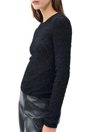 Rag & Bone Ellie Lace Top in Black at Nordstrom Rack, Size Small