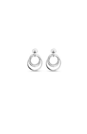 UNOde50 Irregular Hoop Earrings in Silver at Nordstrom