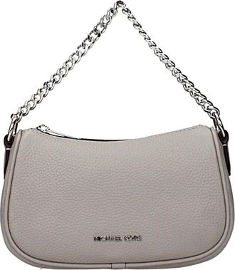 Michael Kors Stijlvolle leren tas voor vrouwen - Dames - Schoudertassen - Grijs - ONE Size - Leer - Tassen