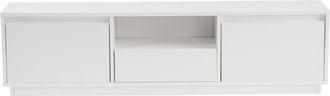Calicosy Mueble de TV con 3 puertas L160 cm - Blanco