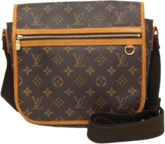 Louis Vuitton Pre-owned Cross Body Bags, female, Brown, Size: ONE SIZE Pre-owned Messenger PM Bosphore