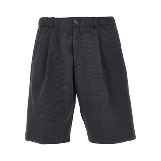 Herno Technical seersucker shorts Man M