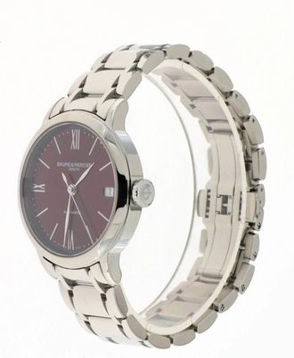 Baume & Mercier Classima 10691 Automatisch Stalen Horloge - Dames - Horloges - Roze - ONE Size - Accessoires