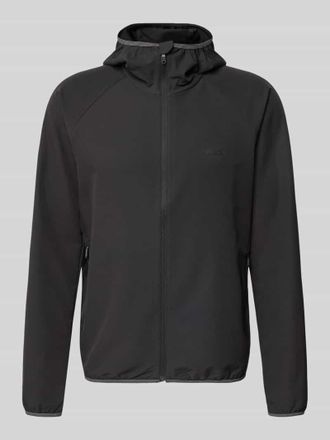 HUGO BOSS Regular Fit Funktionsjacke aus wasserdichtem Material Modell L_COMMUTER in Black, Gr&ouml;&szlig;e XXL