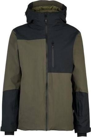 Stoic MountainWool AsplidenSt. III Ski Jacket Skijacke für Herren | oliv/schwarz