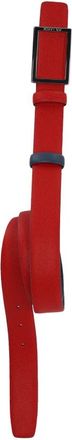 van Laack Dames, Accessoires, Rood, Maat: 90 CM Leer