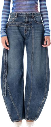 Jean Paul Gaultier Denim Band Jeans