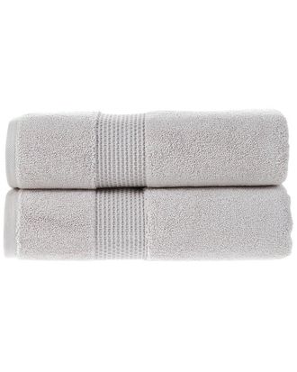 Alexis Alexis Antimicrobial Rhapsody Royale Bath Sheet, Pack Of 2