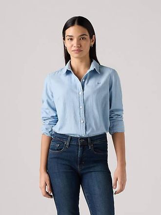 Levi's Classic Shirt - Womens - XS - Blue