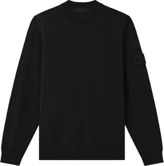 Stone Island GHOST 5100074 SWEATER Size: XXL, colour: BLACK
