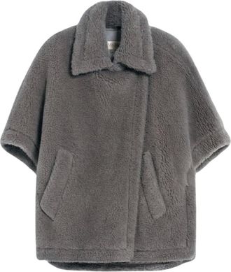 Max Mara Capa - Jackets - Mujer - Gris - ONE SIZE