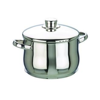 Ibili Olla Alta 28cm Con Tapa Inox Oslo Ibili