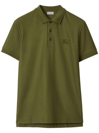 Burberry Katoenen poloshirt - Groen