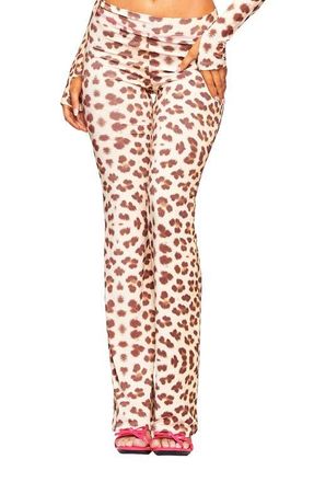 I.AM.GIA Blare Track Pants in Leopard at Nordstrom, Size Large