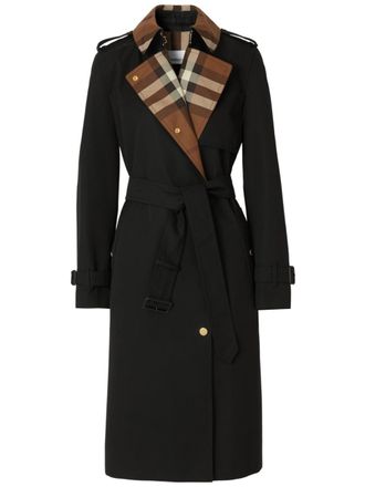 Burberry Trench con inserti - Nero