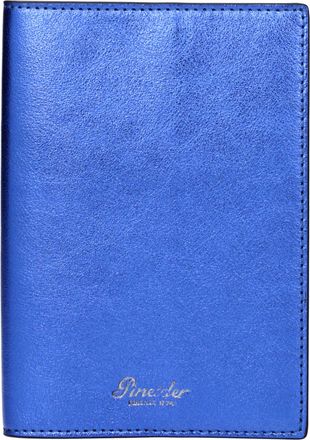 Pineider Reisepassh&uuml;lle Herrens Lederblau/Elektroblau