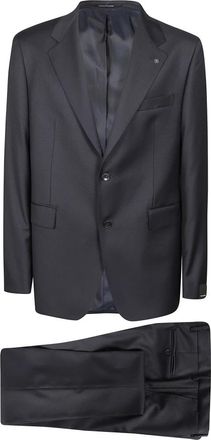 Tagliatore Vesuvio Suit - male - Tagliatore - Single Breasted Suits - Blue - M - Suits