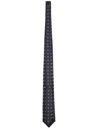 HUGO BOSS Silk Blend Necktie - Blue