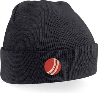 Generic Adults Cricket Beanie Hat (Navy)