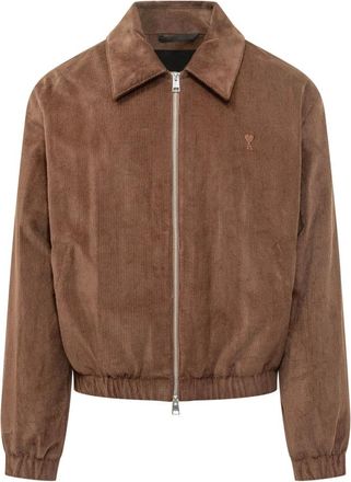 Ami Hombre, Chaquetas, Marr&oacute;n, Talla: S