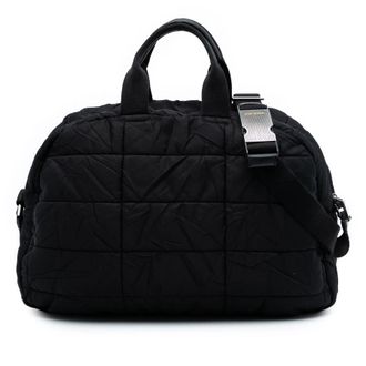 Prada Pre-owned Prada Tessuto Bomber Travel Bag WOMT3WD24ROLLYB0