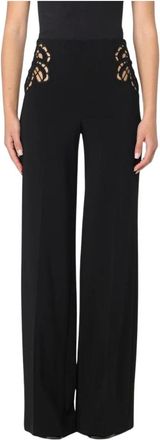 Stella McCartney Dames, Broeken, Zwart, Maat: 2XS