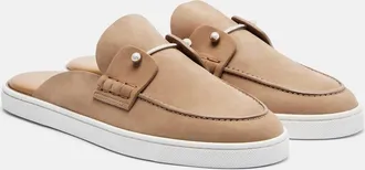 Christian Louboutin Chanme suede mules