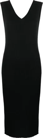 Moncler Gebreide midi-jurk met logo