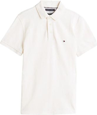 Tommy Hilfiger 1985 Slim Polo Shirt - Heren - Polos - Wit - XL - Katoen - Tops