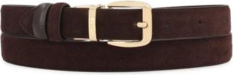 Kazar Two-sided Belt - Dames - Riemen - Bruin - 120 CM - Leer - Accessoires