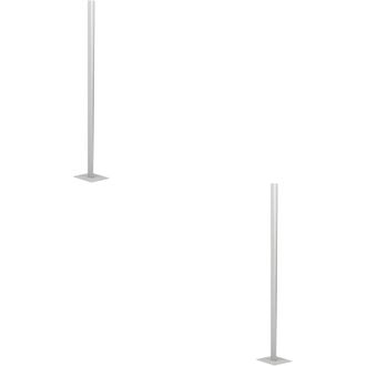 Loops 2 PACK Stylish Grey Floor Lamp - Elegant Indoor Home Decor Lighting