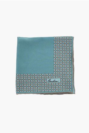 Corneliani Patterned Silk Pocket Square size Unica
