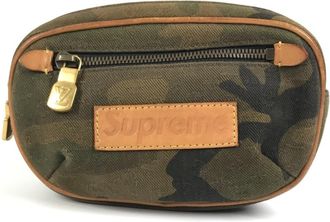 Louis Vuitton Camouflage Khaki Monogram Monogram Sling Bag (Pre-Owned)